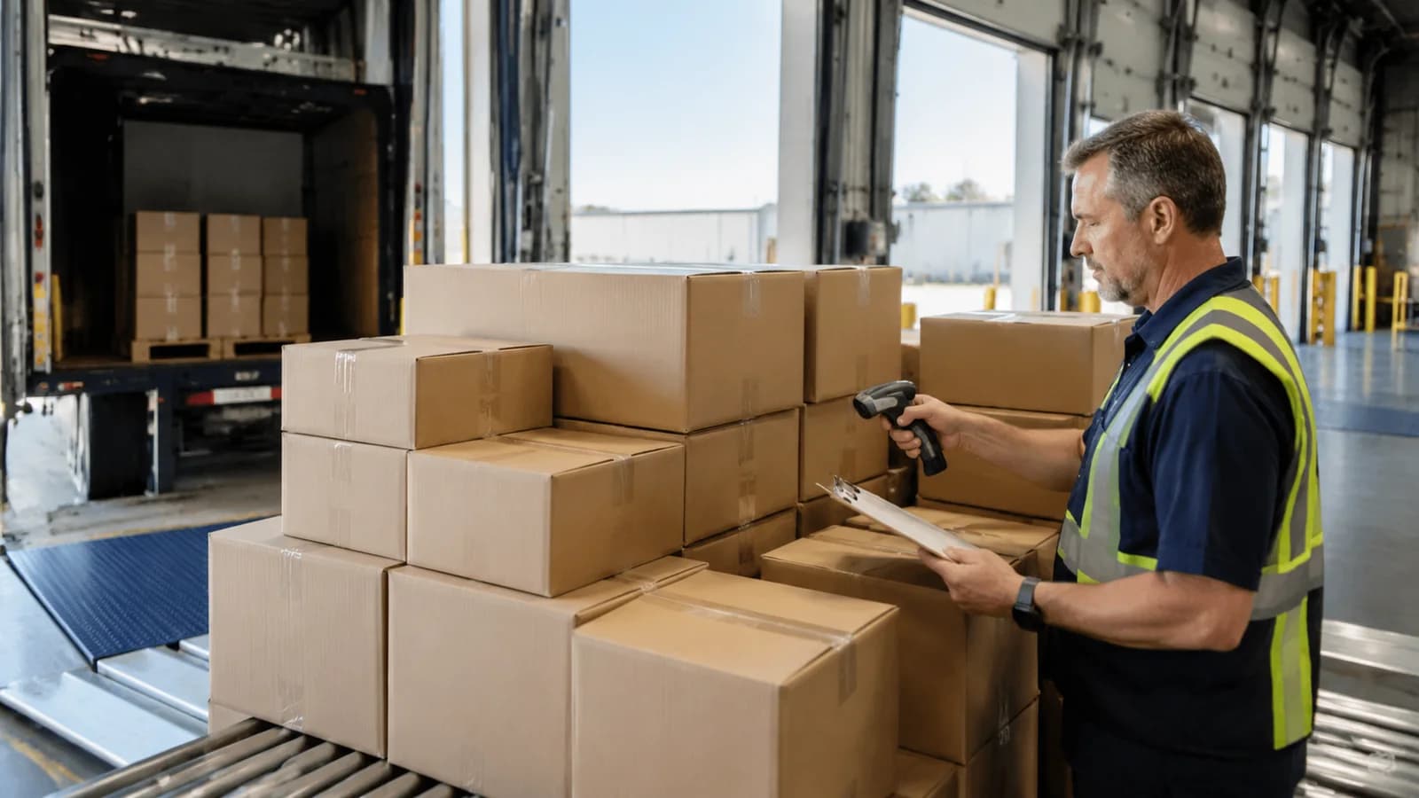 Carga preparada para una importación desde China a España